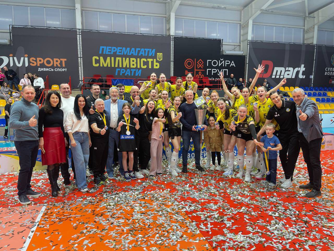 Чернівецька «Буковинка» володар Суперкубка України з волейболу